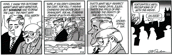 Doonesbury on Saturday March 19, 1994 Comic Strip