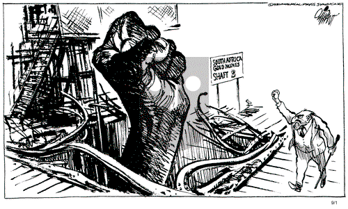 Pat Oliphant on Tuesday September 1, 1987 Comic Strip