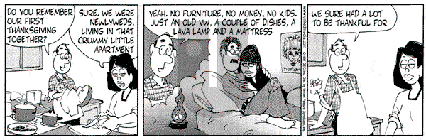Luann on Monday November 24, 1997 Comic Strip