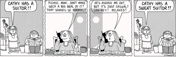 Cathy Classics on Friday May 9, 2025 Comic Strip
