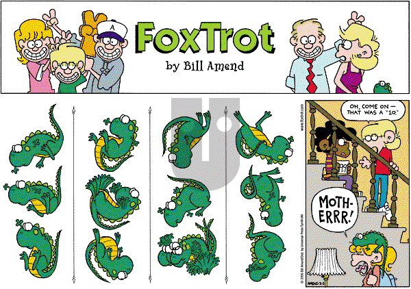 FoxTrot on Sunday March 5, 2000 Comic Strip