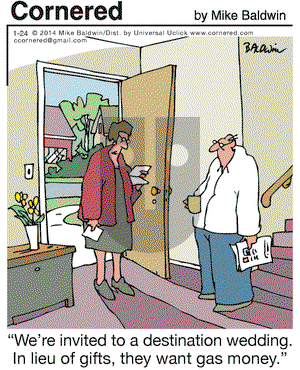 Cornered on Friday January 24, 2014 Comic Strip