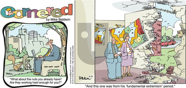 Cornered on Sunday April 27, 2014 Comic Strip