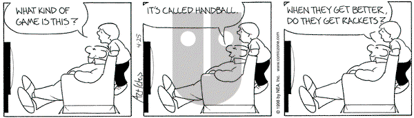 The Born Loser on Saturday April 25, 1998 Comic Strip