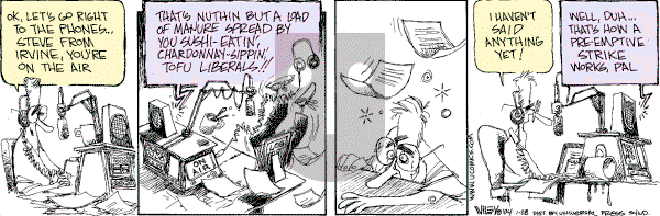 Non Sequitur on Wednesday January 28, 2004 Comic Strip