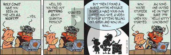 Ink Pen on Saturday February 2, 2008 Comic Strip