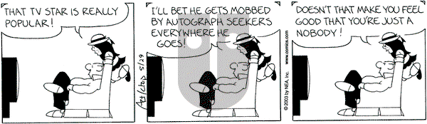 The Born Loser on Thursday May 29, 2003 Comic Strip