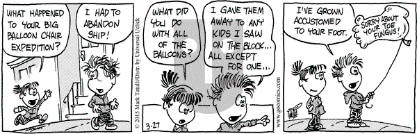 Heart of the City on Friday March 27, 2015 Comic Strip