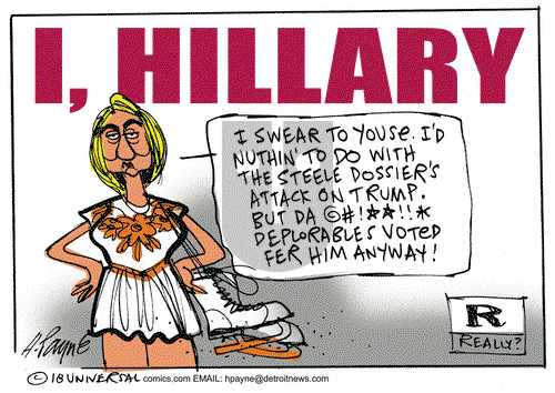 Henry Payne on Friday March 16, 2018 Comic Strip