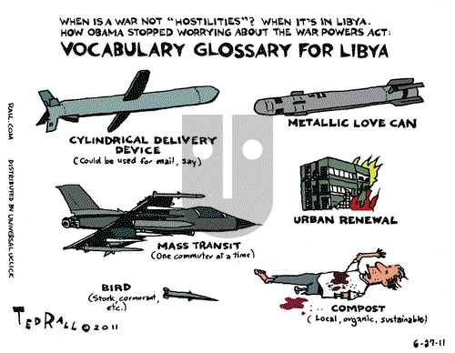 Ted Rall on Monday June 27, 2011 Comic Strip
