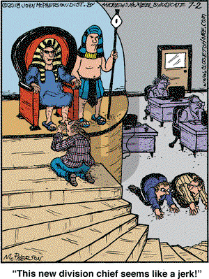 Close to Home on Monday July 2, 2018 Comic Strip