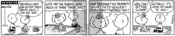 Peanuts on Saturday October 14, 1967 Comic Strip