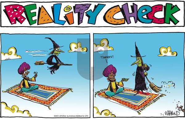Reality Check on Sunday July 1, 2018 Comic Strip