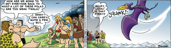 Alley Oop on Friday December 11, 2015 Comic Strip