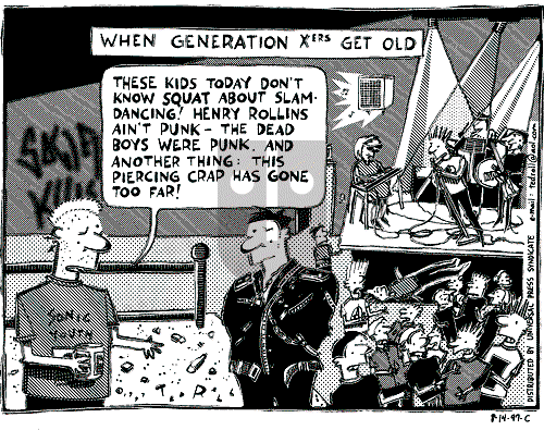 Ted Rall on Monday August 18, 1997 Comic Strip