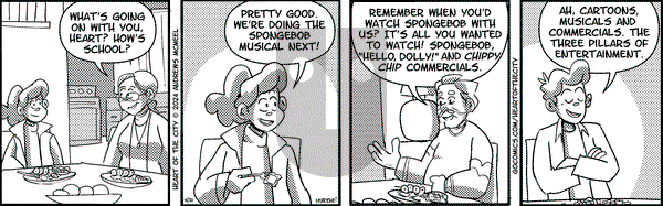 Heart of the City on Wednesday February 21, 2024 Comic Strip