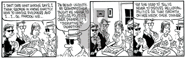 Monty on Thursday February 20, 2003 Comic Strip