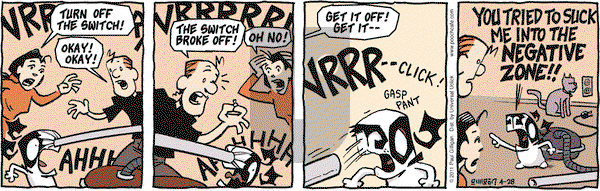 Pooch Cafe on Thursday April 28, 2011 Comic Strip