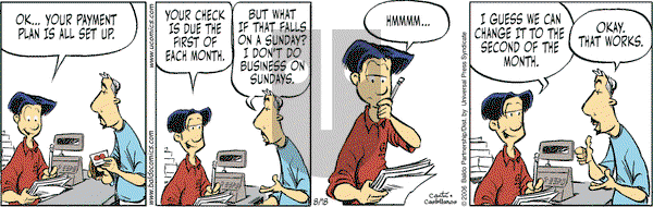 Baldo on Friday August 18, 2006 Comic Strip