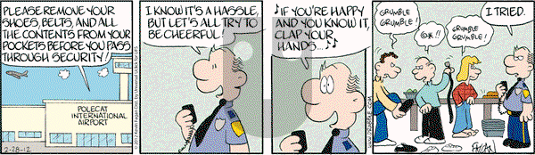 Drabble on Tuesday February 28, 2012 Comic Strip