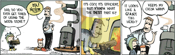Wallace the Brave on Thursday November 15, 2018 Comic Strip