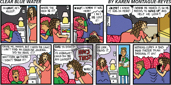 Clear Blue Water on Wednesday August 1, 2007 Comic Strip