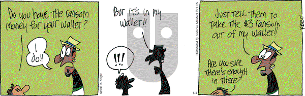 The Knight Life on Thursday January 4, 2018 Comic Strip