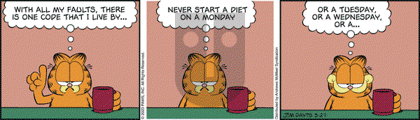 Garfield - Monday March 27, 2023 Comic Strip