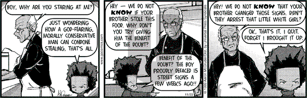The Boondocks on Wednesday June 25, 2014 Comic Strip