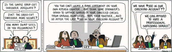 Cathy Classics on Thursday April 17, 2008 Comic Strip