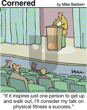 Cornered on Thursday June 14, 2018 Comic Strip