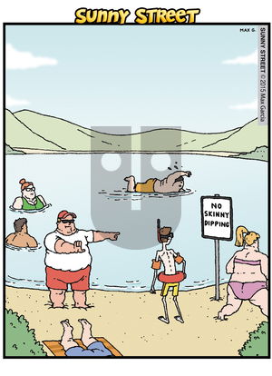 Sunny Street - Monday January 26, 2015 Comic Strip