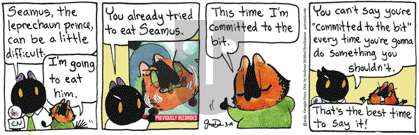 Breaking Cat News on Wednesday March 19, 2025 Comic Strip