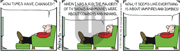 The Born Loser on Wednesday March 13, 2013 Comic Strip