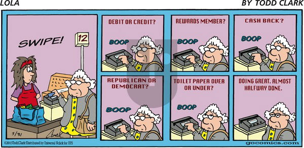Lola on Sunday May 31, 2015 Comic Strip