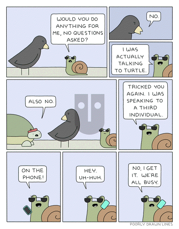 Poorly Drawn Lines on Monday March 28, 2022 Comic Strip