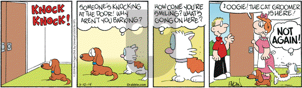 Drabble on Monday March 10, 2014 Comic Strip