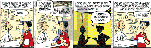 Baldo on Tuesday December 10, 2002 Comic Strip