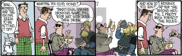 Monty on Friday December 6, 2019 Comic Strip