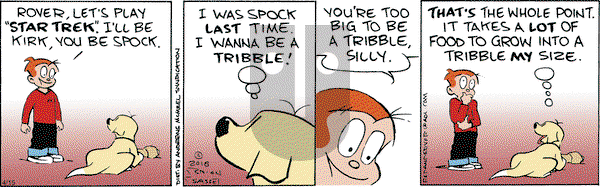 Red and Rover on Monday April 15, 2019 Comic Strip