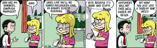Adam@Home on Monday October 30, 2017 Comic Strip