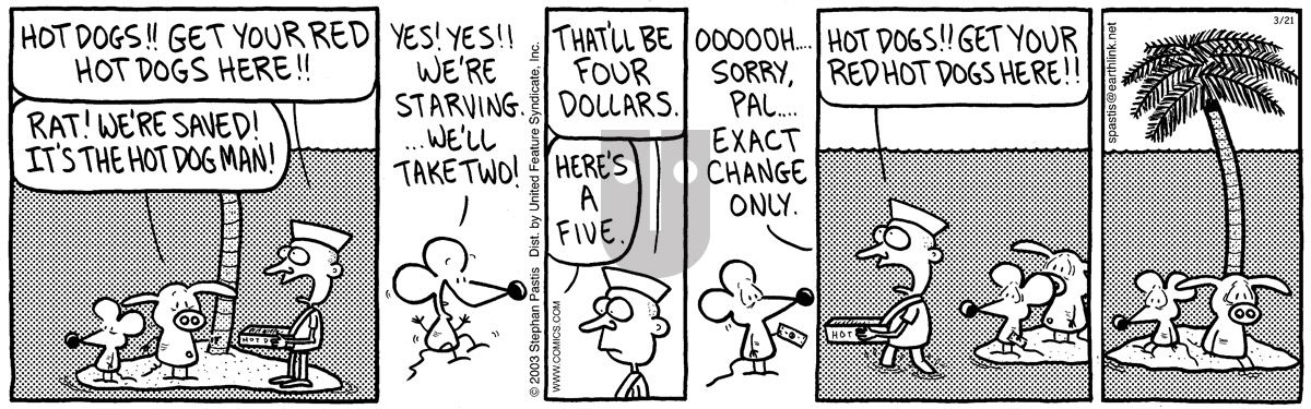 Pearls Before Swine - Friday March 21, 2003 Comic Strip