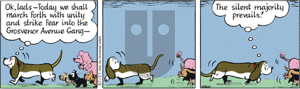 Fred Basset on Wednesday July 21, 2010 Comic Strip