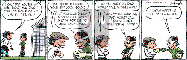 Cleats - Saturday March 11, 2006 Comic Strip