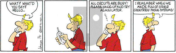 Arlo and Janis on Thursday July 31, 2003 Comic Strip