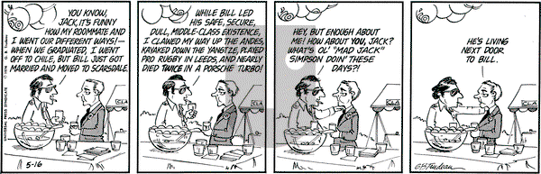 Doonesbury on Thursday May 16, 1974 Comic Strip