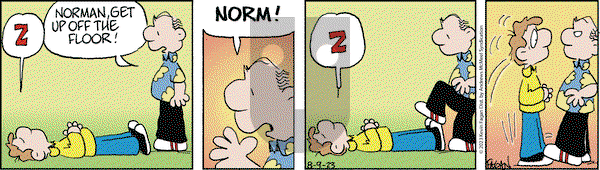 Drabble - Wednesday August 9, 2023 Comic Strip