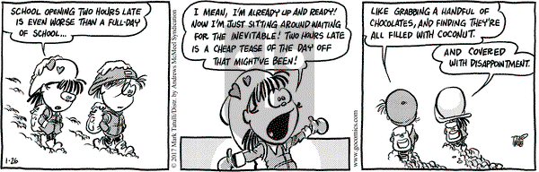 Heart of the City on Thursday January 26, 2017 Comic Strip