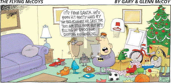 The Flying McCoys on Sunday December 20, 2009 Comic Strip