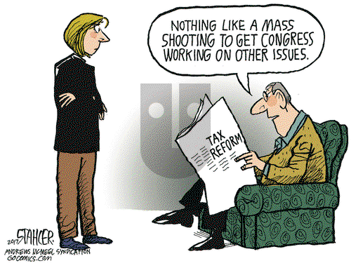 Jeff Stahler on Wednesday November 8, 2017 Comic Strip